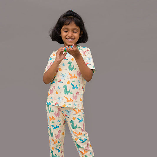 Animated DINOs Unisex Pyjamas Set