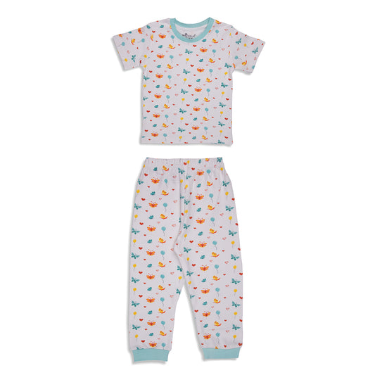 Butterflies and Ballons Unisex Pyjamas Set
