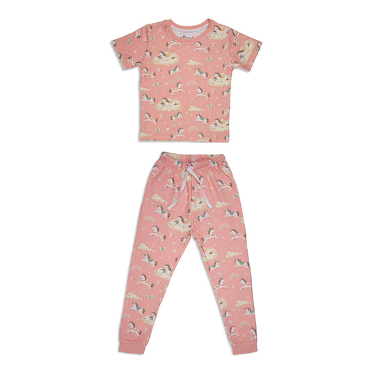 Unicorn Print Pyjamas Set for girls