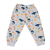 Whale & Octopus Print Unisex Pyjamas Set