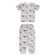 Whale & Octopus Print Unisex Pyjamas Set
